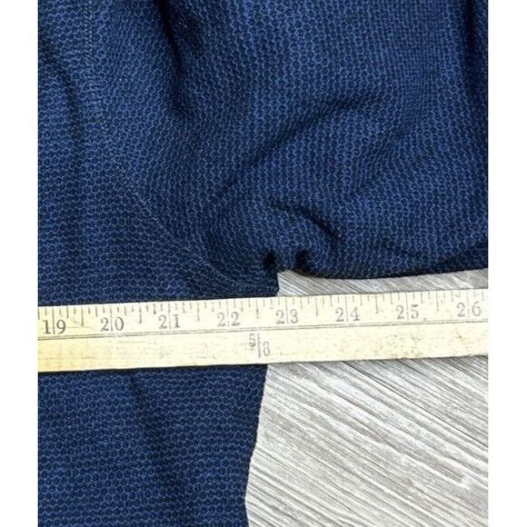 Mens Orvis 1/4 Sweater Navy Blue Fleece Lined size Medium - Picture 3 of 10